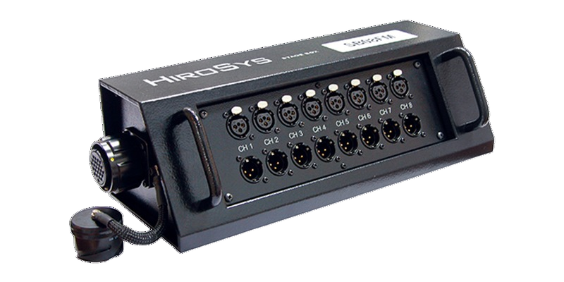 Boîtier de scène 8 XLR