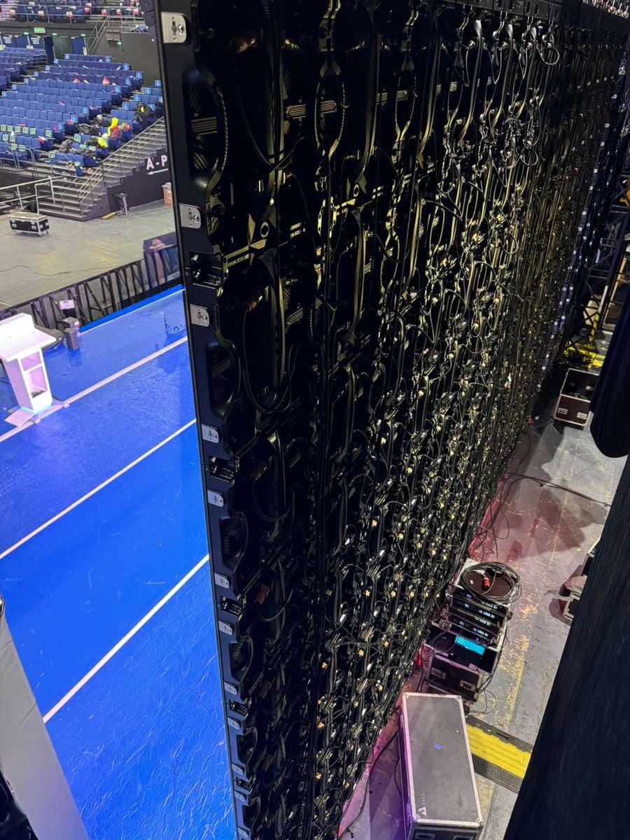Mur LED géant — Zénith de Paris